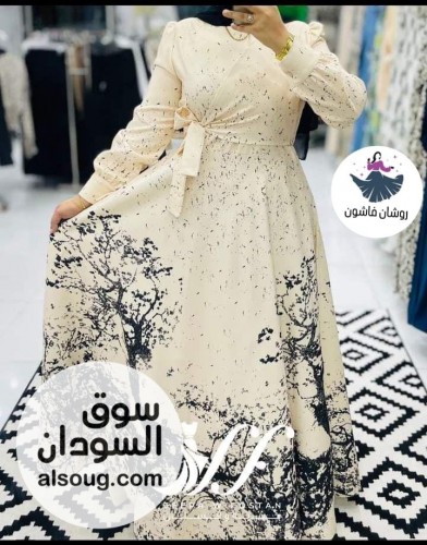 فستان فراشات تركي - صورة رقم 2