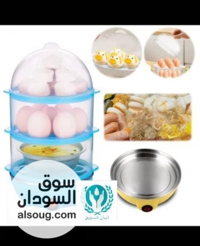 جهاز سلق البيض والذره الشاميه الكهربائي المطور والحديث من سلفر كرست - صورة رقم 3