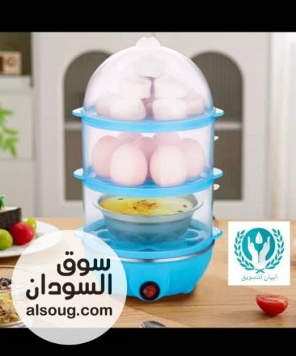 جهاز سلق البيض والذره الشاميه الكهربائي المطور والحديث من سلفر كرست - صورة رقم 2