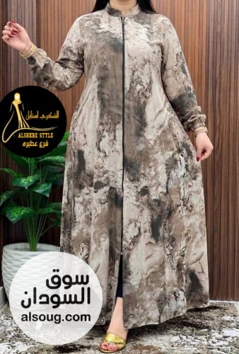 *نيو براند* --عبايه بسسته كامله---الخامه رويال كريب---الوزن فر - صورة رقم 3