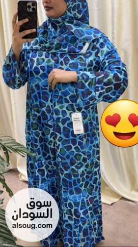 العبايه الترند--عبايه + طرحه + حزام ---الخامة كريب حرير ❤️--بتلب - صورة رقم 4