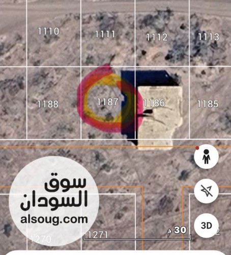 قطعة في الخدمات مربع 13 المنشية شرق