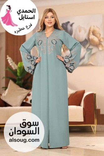 الجديد شديد --عبايه مطرزه --كريب سعودي عالي الجودة--بتلب - Image # 15