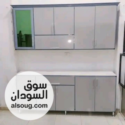 مطابخ المونيوم أنيقة وجميلة المتر كامل بالرخام شبابيك وأبواب ووجهات زج - صورة رقم 5