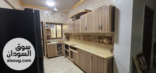 ~للبيع الكامل فقط~ -دولاب مطبخ المونيوم 6امتار استعمال نضيف جدا مع الر - صورة رقم 2