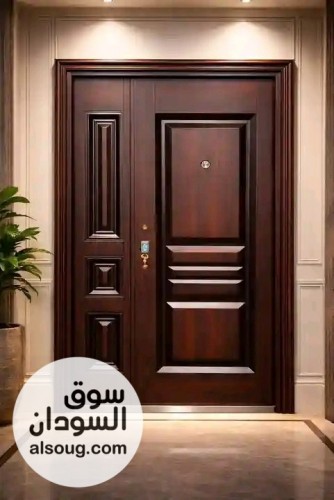 ابواب صينية للبيع السجانة ودنقلا تصاميم عصرية يوجد جميع المقاسات