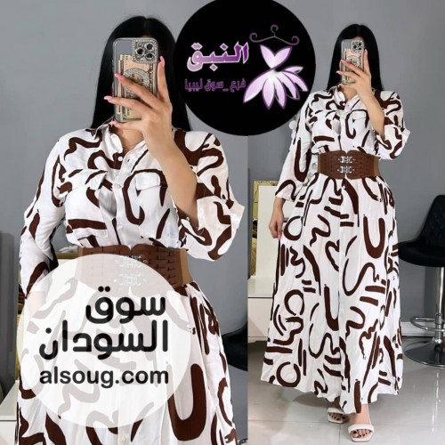 *نيو كولكشن*

فستان ب حزام عريض

*الخامه:-* كريب الووو
*المقاس:* فري س