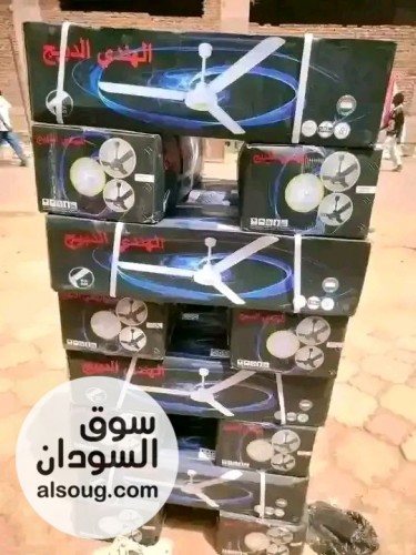مروحة سقف الدبيج هواء بارد ونقي موتور نحاس قلب كبير