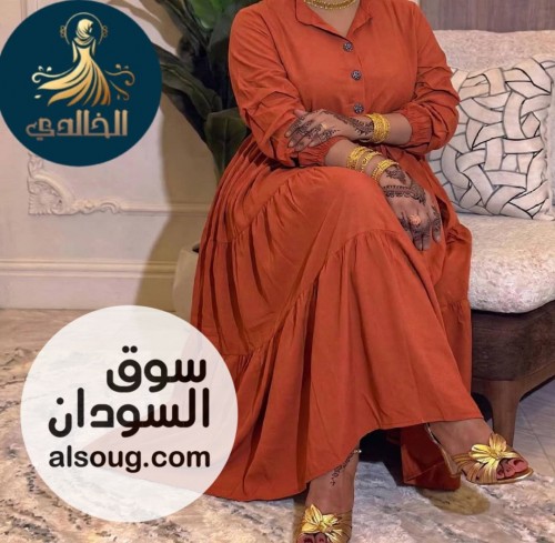فستان نهاري-سي واي تركي يوجد شحن ولايات توجد خدمه توصيل - صورة رقم 6