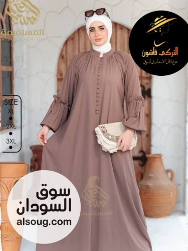 *عبايه دريس حلو واستايله يجنن تحفه* --المقاس فري سايز --*كريب سعودي - صورة رقم 3