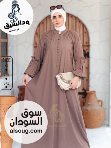 *عبايه دريس حلو واستايله يجنن تحفه* --المقاس فري سايز --*كريب سعودي - صورة رقم 2
