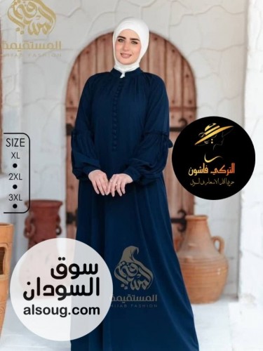 *عبايه دريس حلو واستايله يجنن تحفه* --المقاس فري سايز --*كريب سعودي - صورة رقم 4