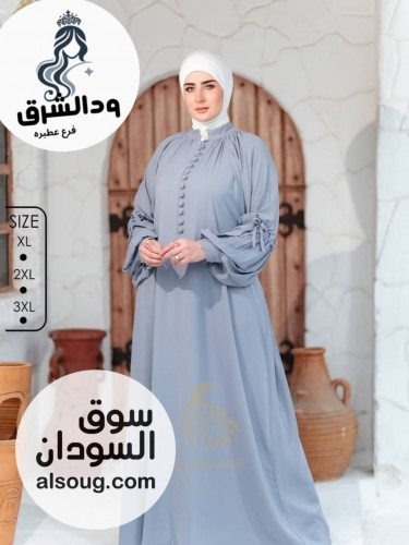 *عبايه دريس حلو واستايله يجنن تحفه* 

المقاس فري سايز 

*كريب سعودي