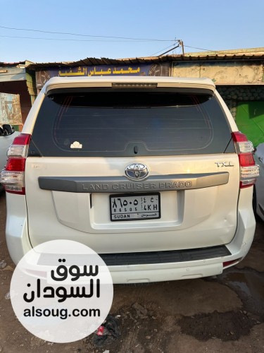 برادو txl أبيض شاذ.. - صورة رقم 3