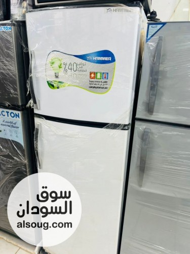 ثلاجه همر ١٤ قدم بابين 
السعر 3000
مواصفات ايطاليه تجميع