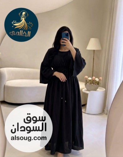 ✅ جدييييد -✅ الخامة كريب بدرة فاخر -✅ مقاس فري سايس من وزن 60_90-✅ الس - صورة رقم 3