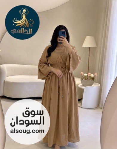 ✅ جدييييد -✅ الخامة كريب بدرة فاخر -✅ مقاس فري سايس من وزن 60_90-✅ الس - صورة رقم 4