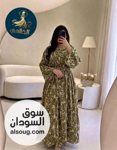 ✅ جدييييد -✅ الخامة كريب بدرة فاخر -✅ مقاس فري سايس من وزن 60_90-✅ الس - صورة رقم 2