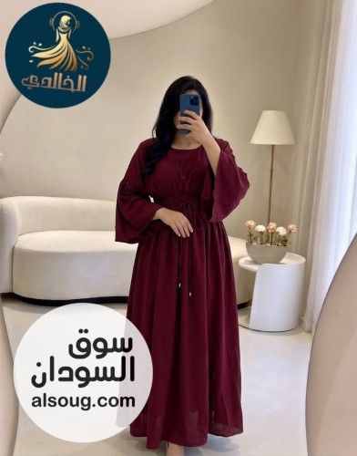 ✅ جدييييد -✅ الخامة كريب بدرة فاخر -✅ مقاس فري سايس من وزن 60_90-✅ الس - صورة رقم 5