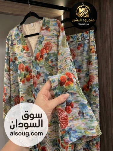 *الموديل : عبايه كباسيل + طرحه*-- *الخامه : شفون دبل فيس*❤️ - صورة رقم 2