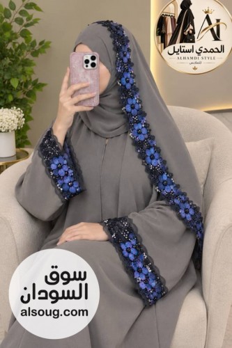 عباية غصن الزيتون --الخامه انترنت سعودي --المقاسات - صورة رقم 10
