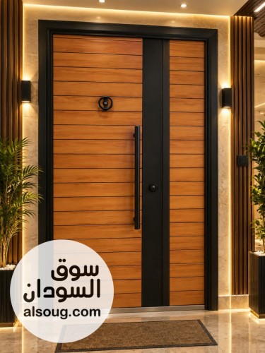متاح ابواب صينية السجانة تصاميم عصرية يوجد جميع المقاسات باشكال حديثة
