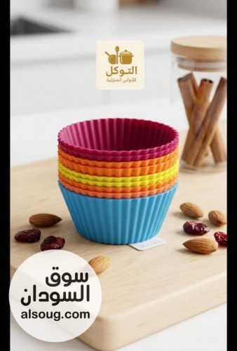 دستة قوالب سيلكون للكب كيك حصريا وكمية محدودة - صورة رقم 2