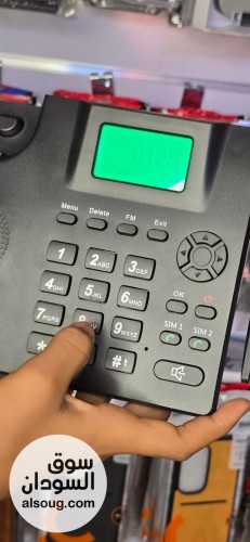 لكبار السن والمكاتب تلفون ثابت F316شرحتين 4G - صورة رقم 1