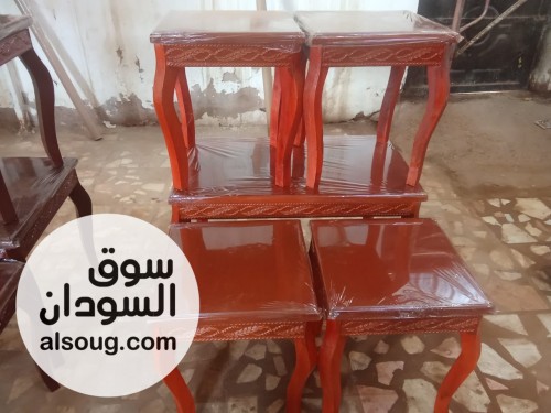 ترابيز خشب سنط متين جداً وشكل أنيق وجميل ٥في واحدومدرج - صورة رقم 11