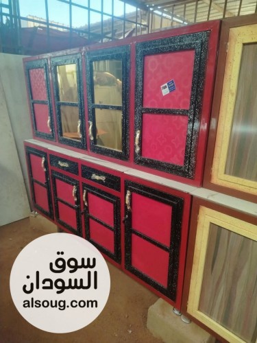 دولاب مطبخ جديد مترين ونص سيراميك - صورة رقم 2