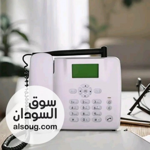 لمحلات والمكاتب تلفون ثابت F316شرحتين 4G - صورة رقم 4