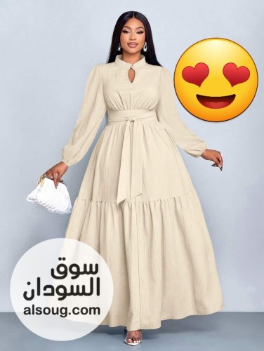 اتوفر من جديد الفخامة--الفستان الترند شي ان اتوفر من جديد--من وزن 55 ل - صورة رقم 2