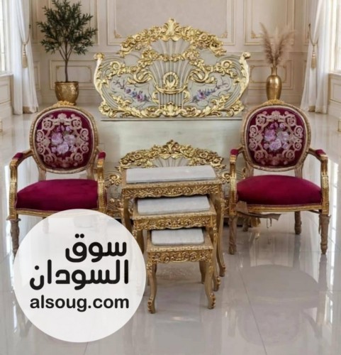 غرفه استقبال جديدة خشب ممتاز