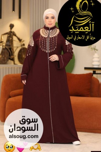 جديد من براند *العميدفاشون* --موديل *حور*-- عبايه بديزاين رقيق، تطر - Image # 4