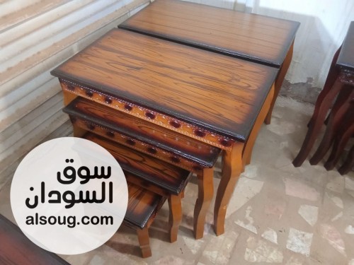خشب السنط محبوب الجميع جمال منظر ومتانه اتوفرت اطقم