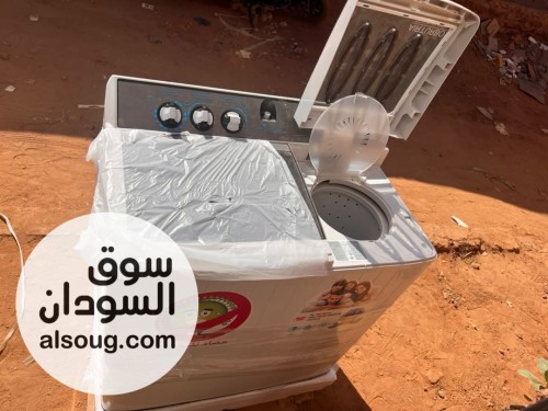 غساله فريش 12 كيلو ٢حوض شكل جديد وانيق
السعر 2050 
توص