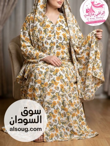 عبايات دبل فيس عبايه+ طرحه كبيره - Image # 5