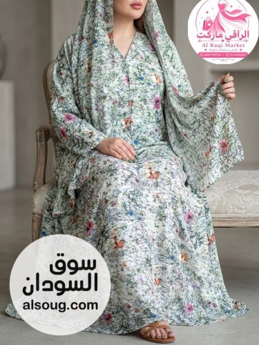عبايات دبل فيس عبايه+ طرحه كبيره - Image # 3