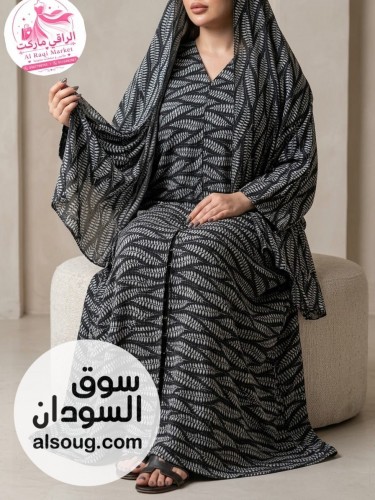 عبايات دبل فيس عبايه+ طرحه كبيره - Image # 6
