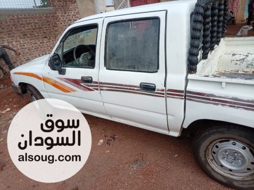 بوكس تايوتا موديل 96 قير عادي دبل كاب الوقود جاز ترخيص الخرطوم. - Image # 6