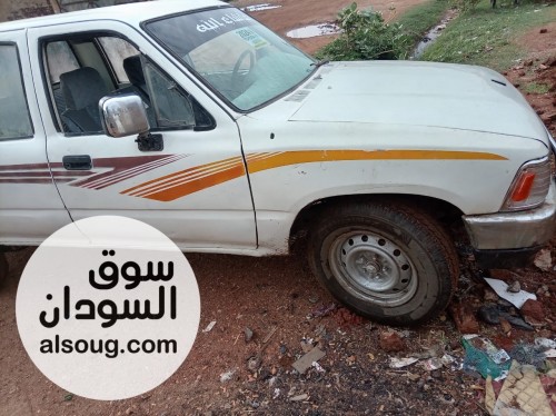 بوكس تايوتا موديل 96 قير عادي دبل كاب الوقود جاز ترخيص الخرطوم. - Image # 2