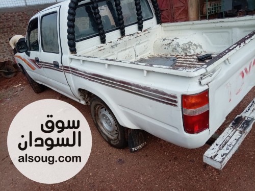 بوكس تايوتا موديل 96 قير عادي دبل كاب الوقود جاز ترخيص الخرطوم. - Image # 4
