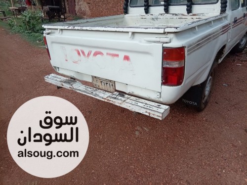 بوكس تايوتا موديل 96 قير عادي دبل كاب الوقود جاز ترخيص الخرطوم. - Image # 3