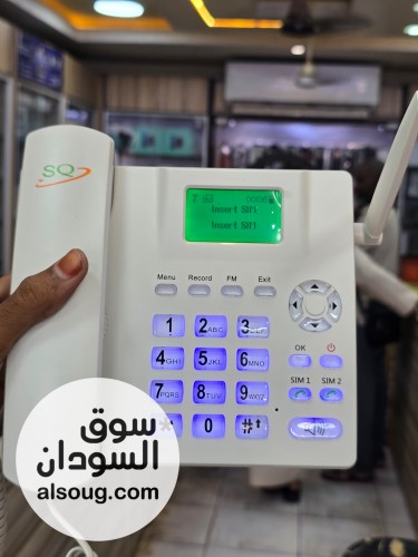 تلفون ثابتSQMobile LS930 شرحتين ضمان7يوم - صورة رقم 3