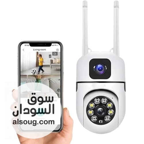 كاميرا المراقبة المزدوجة الذكية SH-W03 - 6MP