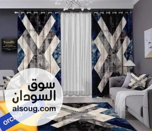 اطقم ستائر وملايات تركية درجة اولي - صورة رقم 7