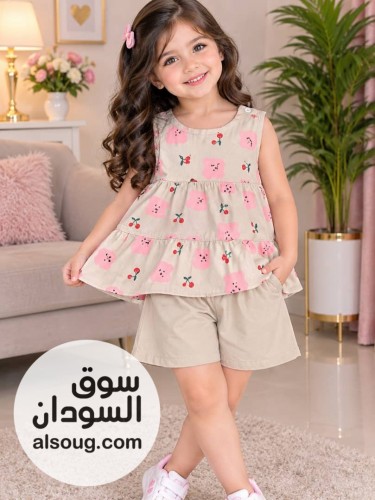 بيجامات بناتية بألوان مختلفة