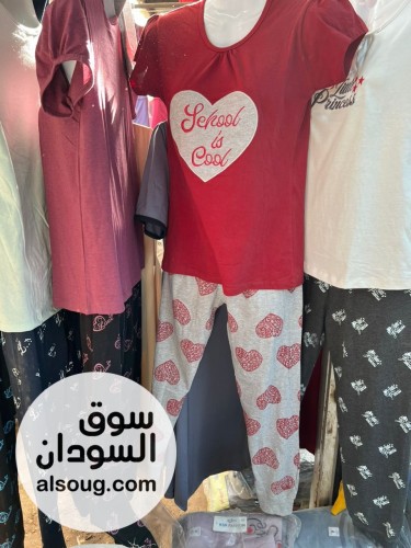 بيجامات بناتية خامة بنغلاديش بألوان مختلفة - Image # 4